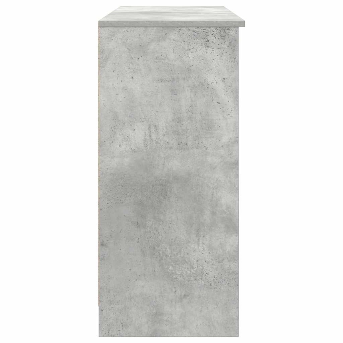 vidaXL Συρταριέρα με Συρτάρια Γκρι Σκυρ. 101x35x76 εκ. από Επεξ. Ξύλο