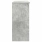 vidaXL Συρταριέρα με Συρτάρια Γκρι Σκυρ. 101x35x76 εκ. από Επεξ. Ξύλο