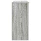 vidaXL Συρταριέρα με Συρτάρια Γκρι Sonoma 101x35x76 εκ. από Επεξ. Ξύλο