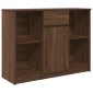 vidaXL Συρταριέρα με Συρτάρια καφέ δρυς 101x35x76 εκ. Επεξ. Ξύλο