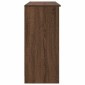 vidaXL Συρταριέρα με Συρτάρια καφέ δρυς 101x35x76 εκ. Επεξ. Ξύλο