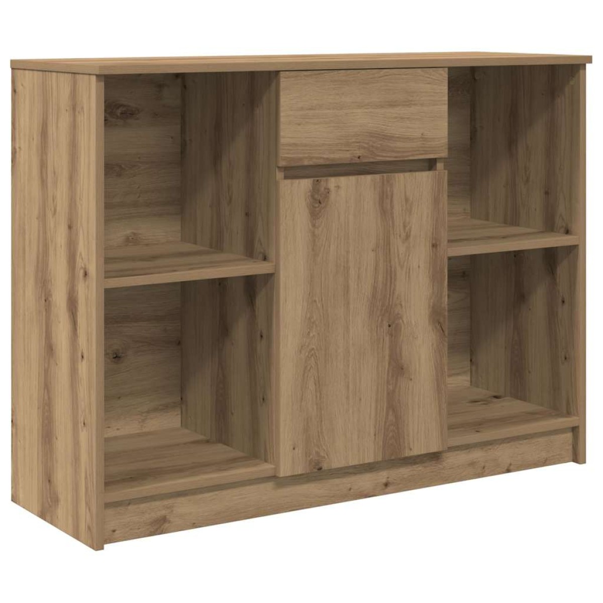 vidaXL Συρταριέρα με Συρτάρια Τεχνίτης Δρυς 101x35x76 εκ. Επεξ. Ξύλο