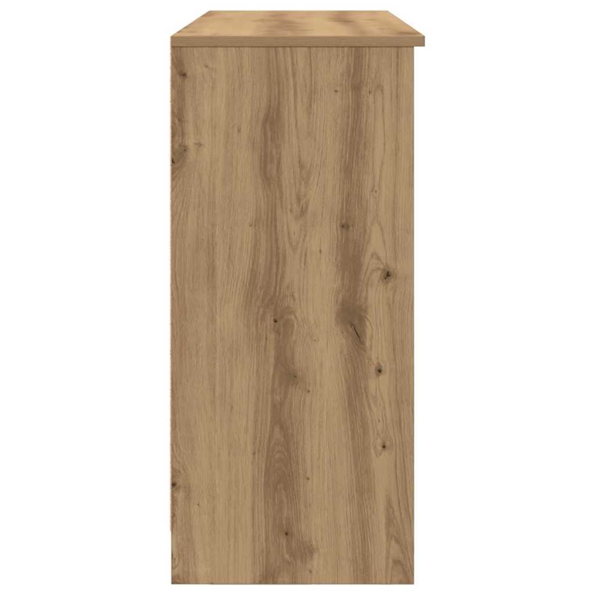 vidaXL Συρταριέρα με Συρτάρια Τεχνίτης Δρυς 101x35x76 εκ. Επεξ. Ξύλο