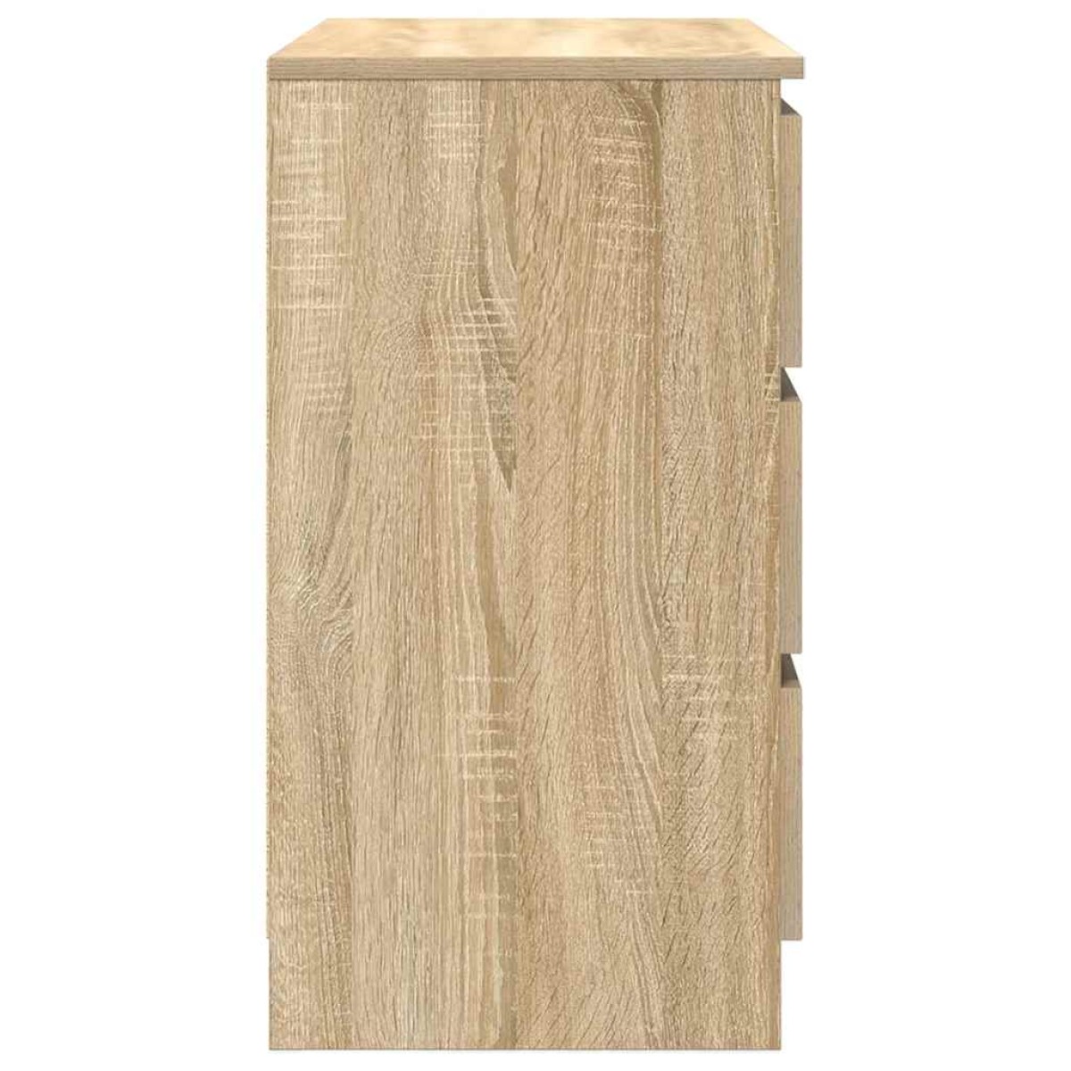 vidaXL Συρταριέρα με Συρτάρια Sonoma Δρυς 71x35x65 εκ. από Επεξ. Ξύλο