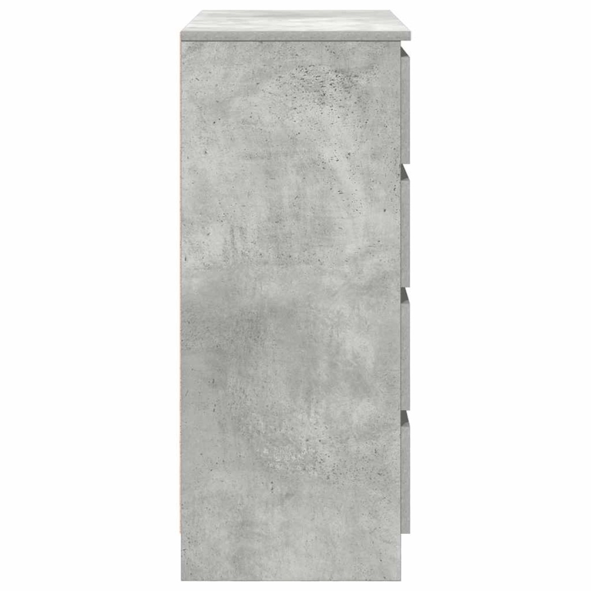 vidaXL Συρταριέρα με Συρτάρια Γκρι Σκυρ. 71x35x84 εκ. από Επεξ. Ξύλο