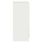 vidaXL Συρταριέρα με Συρτάρια Λευκή 71x35x84 εκ. από Επεξ. Ξύλο