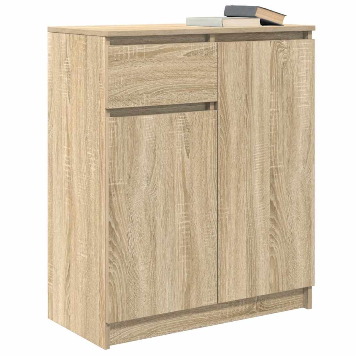 vidaXL Συρταριέρα με Συρτάρια Sonoma Δρυς 71x35x84 εκ. από Επεξ. Ξύλο