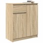 vidaXL Συρταριέρα με Συρτάρια Sonoma Δρυς 71x35x84 εκ. από Επεξ. Ξύλο