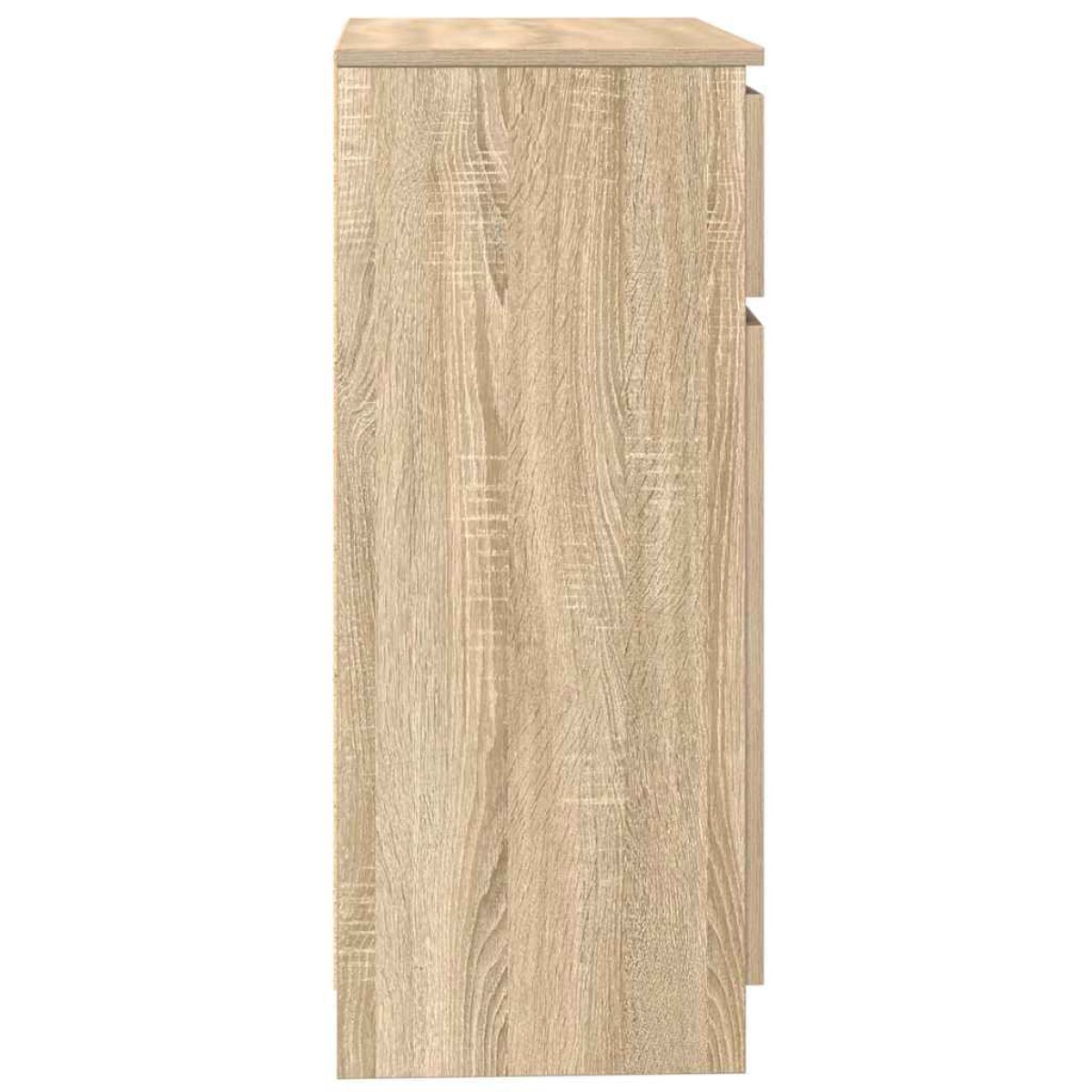 vidaXL Συρταριέρα με Συρτάρια Sonoma Δρυς 71x35x84 εκ. από Επεξ. Ξύλο