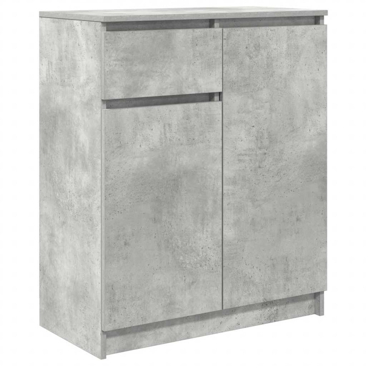 vidaXL Συρταριέρα με Συρτάρια Γκρι Σκυρ. 71x35x84 εκ. από Επεξ. Ξύλο