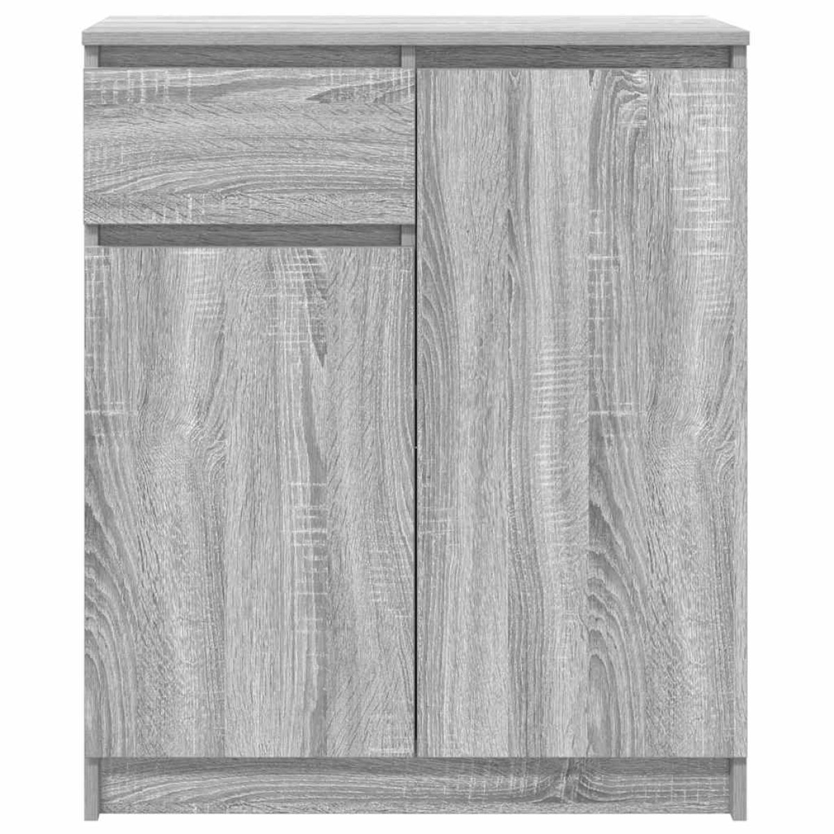 vidaXL Συρταριέρα με Συρτάρια Γκρι Sonoma 71x35x84 εκ. από Επεξ. Ξύλο