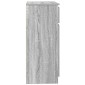 vidaXL Συρταριέρα με Συρτάρια Γκρι Sonoma 71x35x84 εκ. από Επεξ. Ξύλο
