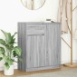 vidaXL Συρταριέρα με Συρτάρια Γκρι Sonoma 71x35x84 εκ. από Επεξ. Ξύλο