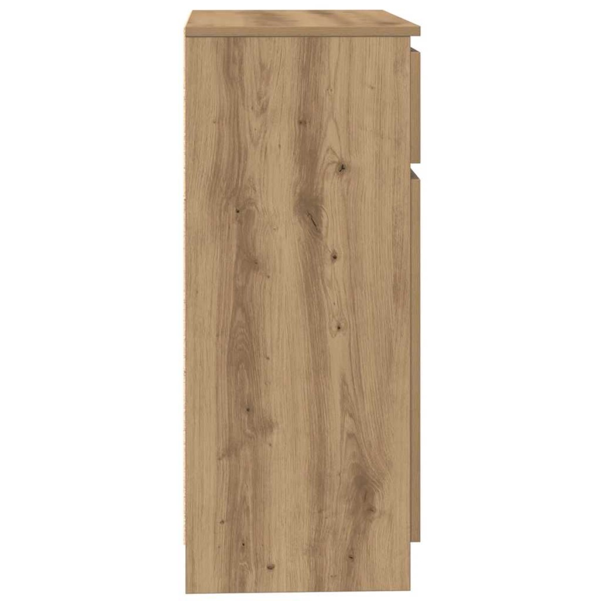 vidaXL Συρταριέρα με Συρτάρια Τεχνίτης Δρυς 71x35x84 εκ. Επεξ. Ξύλο
