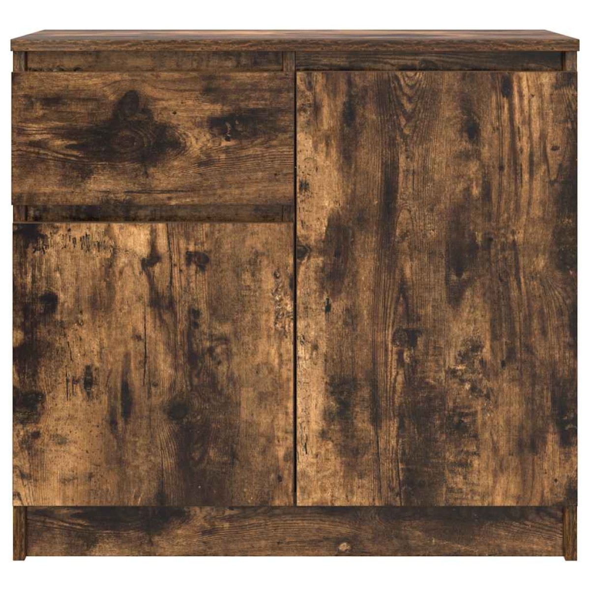 vidaXL Συρταριέρα με Συρτάρια Καπνιστή Δρυς 71x35x65 εκ. Επεξ. Ξύλο
