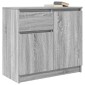 vidaXL Συρταριέρα με Συρτάρια Γκρι Sonoma 71x35x65 εκ. από Επεξ. Ξύλο