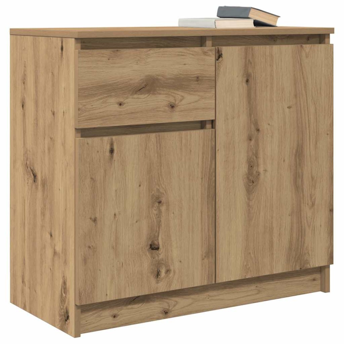 vidaXL Συρταριέρα με Συρτάρια Τεχνίτης Δρυς 71x35x65 εκ. Επεξ. Ξύλο