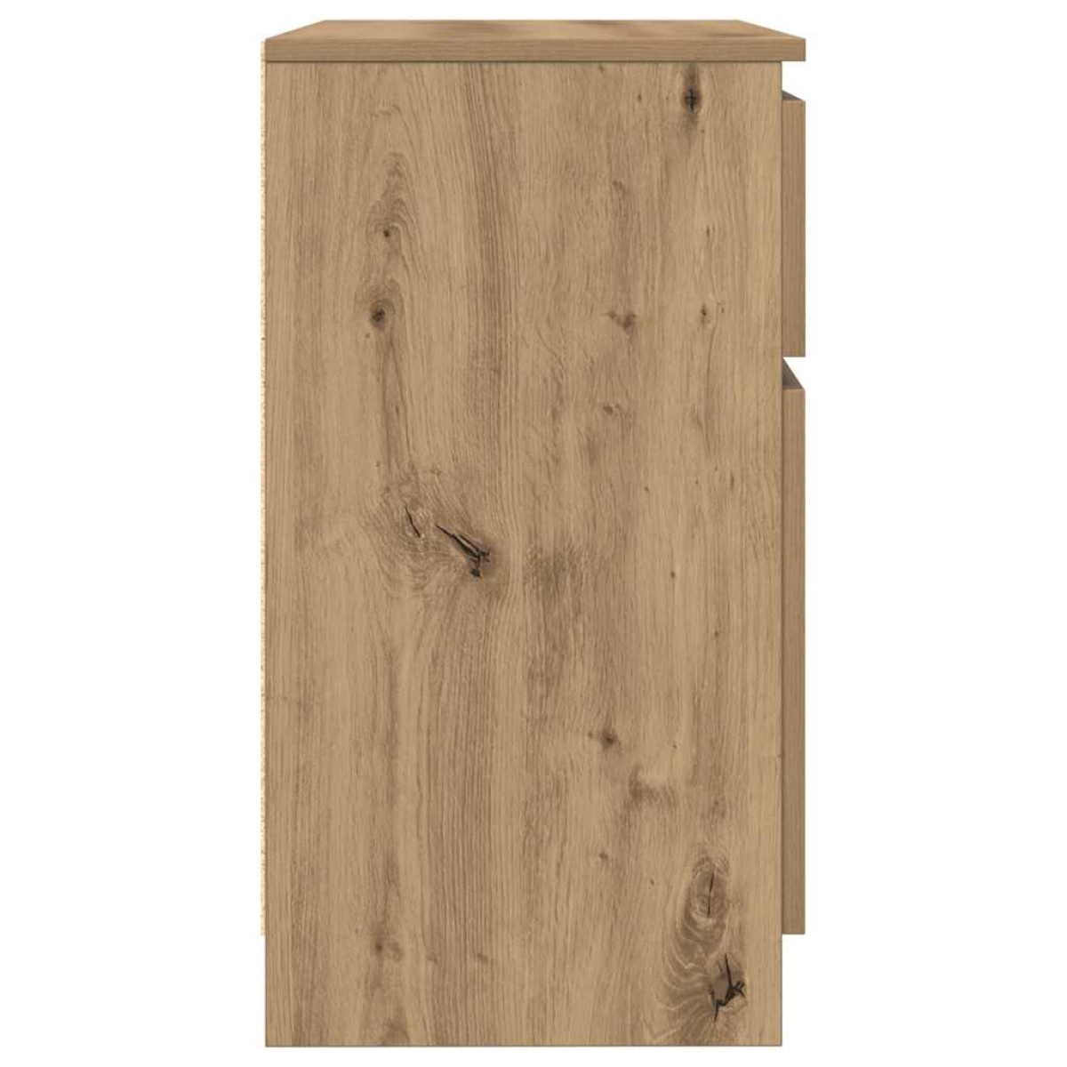 vidaXL Συρταριέρα με Συρτάρια Τεχνίτης Δρυς 71x35x65 εκ. Επεξ. Ξύλο