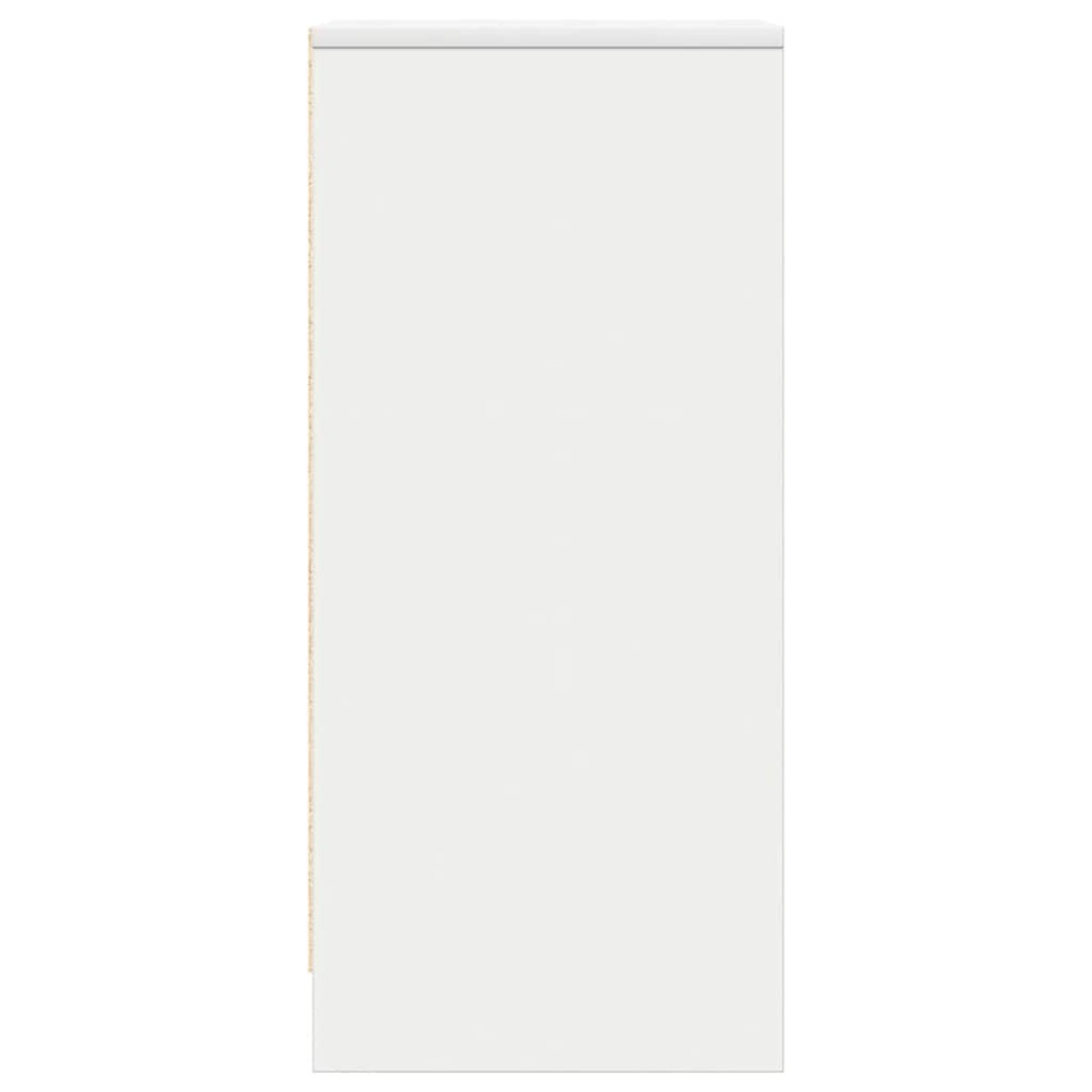 vidaXL Ντουλάπι Λευκή 29,5x34x76 εκ. από Επεξεργασμένο Ξύλο