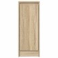 vidaXL Ντουλάπι Sonoma Δρυς 29,5x34x76 εκ. από Επεξεργασμένο Ξύλο