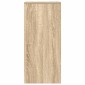 vidaXL Ντουλάπι Sonoma Δρυς 29,5x34x76 εκ. από Επεξεργασμένο Ξύλο