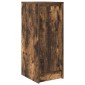 vidaXL Sideboard Καπνιστή δρυς 29,5x34x76 cm Κατασκευασμένο ξύλο
