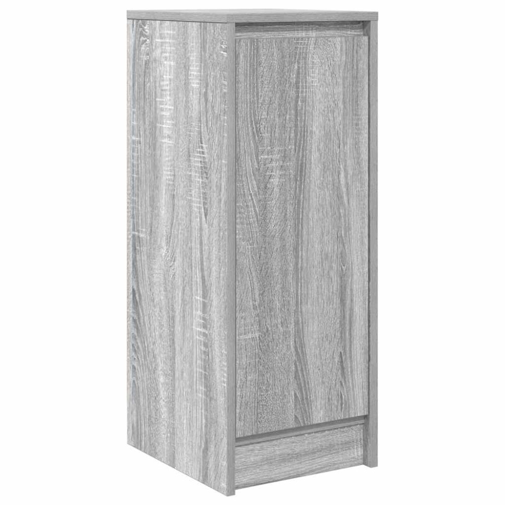 vidaXL Sideboard Γκρι Sonoma 29,5x34x76 cm Ξύλινο μηχανουργικό ξύλο