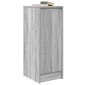 vidaXL Sideboard Γκρι Sonoma 29,5x34x76 cm Ξύλινο μηχανουργικό ξύλο