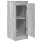 vidaXL Sideboard Γκρι Sonoma 29,5x34x76 cm Ξύλινο μηχανουργικό ξύλο