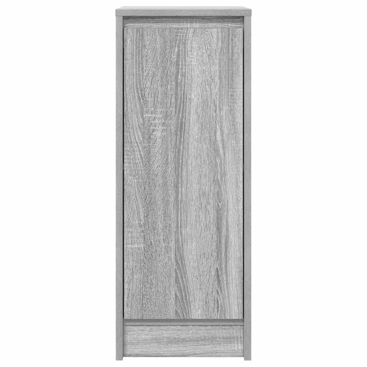 vidaXL Sideboard Γκρι Sonoma 29,5x34x76 cm Ξύλινο μηχανουργικό ξύλο