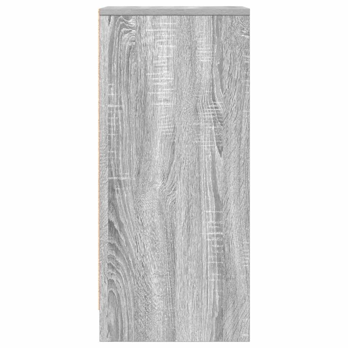 vidaXL Sideboard Γκρι Sonoma 29,5x34x76 cm Ξύλινο μηχανουργικό ξύλο