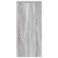 vidaXL Sideboard Γκρι Sonoma 29,5x34x76 cm Ξύλινο μηχανουργικό ξύλο