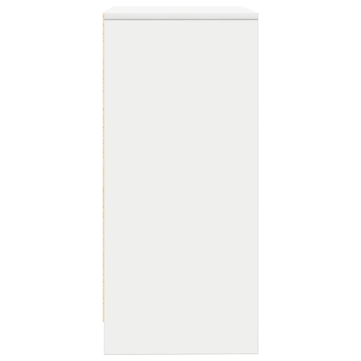 vidaXL Παπουτσοθήκη Λευκή 57x34x76 εκ. από Επεξεργασμένο Ξύλο