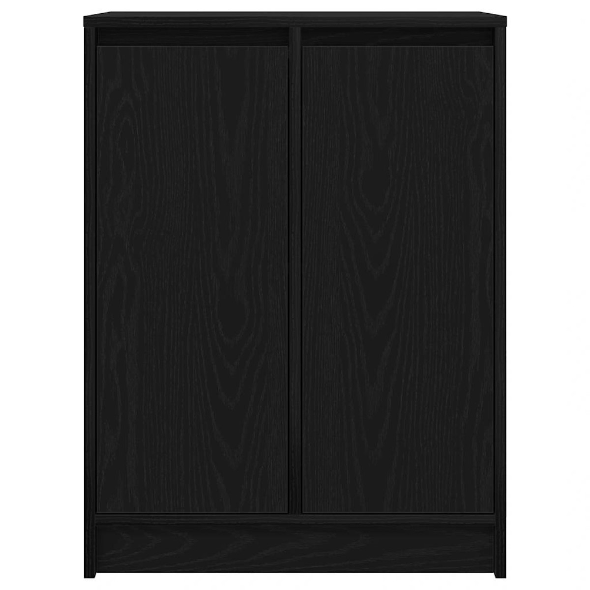 vidaXL Sideboard Μαύρη βελανιδιά 57x34x76 cm Κατασκευασμένο ξύλο