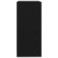 vidaXL Sideboard Μαύρη βελανιδιά 57x34x76 cm Κατασκευασμένο ξύλο