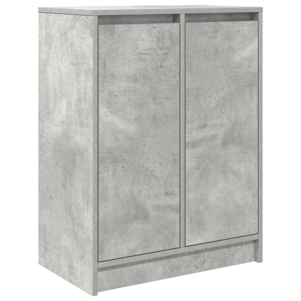 vidaXL Ντουλάπι Γκρι Σκυροδέματος 57x34x76 εκ. Επεξεργασμένο Ξύλο