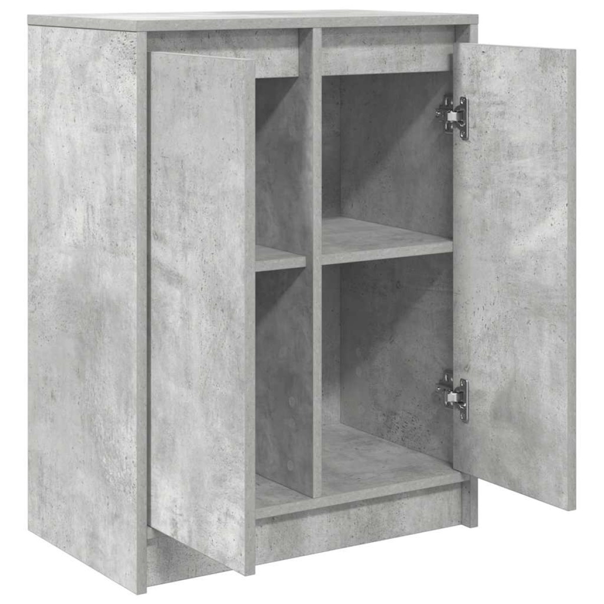 vidaXL Ντουλάπι Γκρι Σκυροδέματος 57x34x76 εκ. Επεξεργασμένο Ξύλο