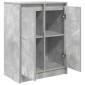 vidaXL Ντουλάπι Γκρι Σκυροδέματος 57x34x76 εκ. Επεξεργασμένο Ξύλο