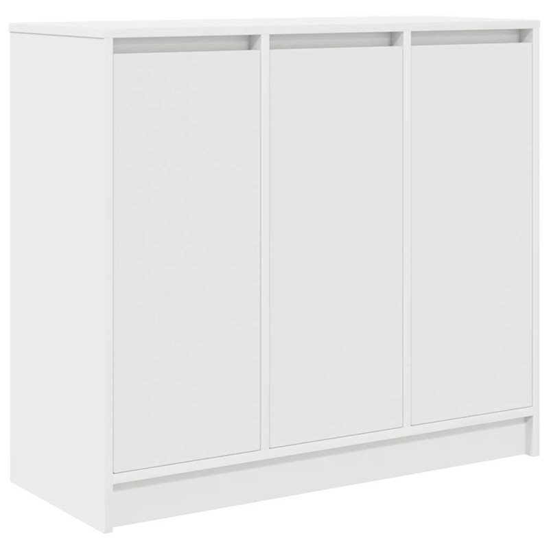 vidaXL Μπουφές Λευκός 85x34x76 εκ. από Επεξεργασμένο Ξύλο