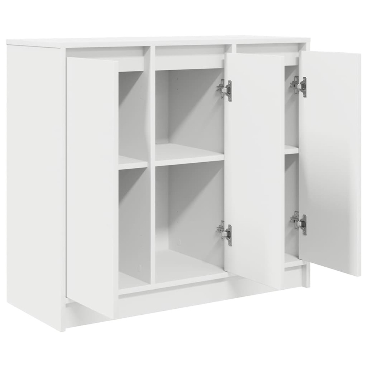vidaXL Μπουφές Λευκός 85x34x76 εκ. από Επεξεργασμένο Ξύλο