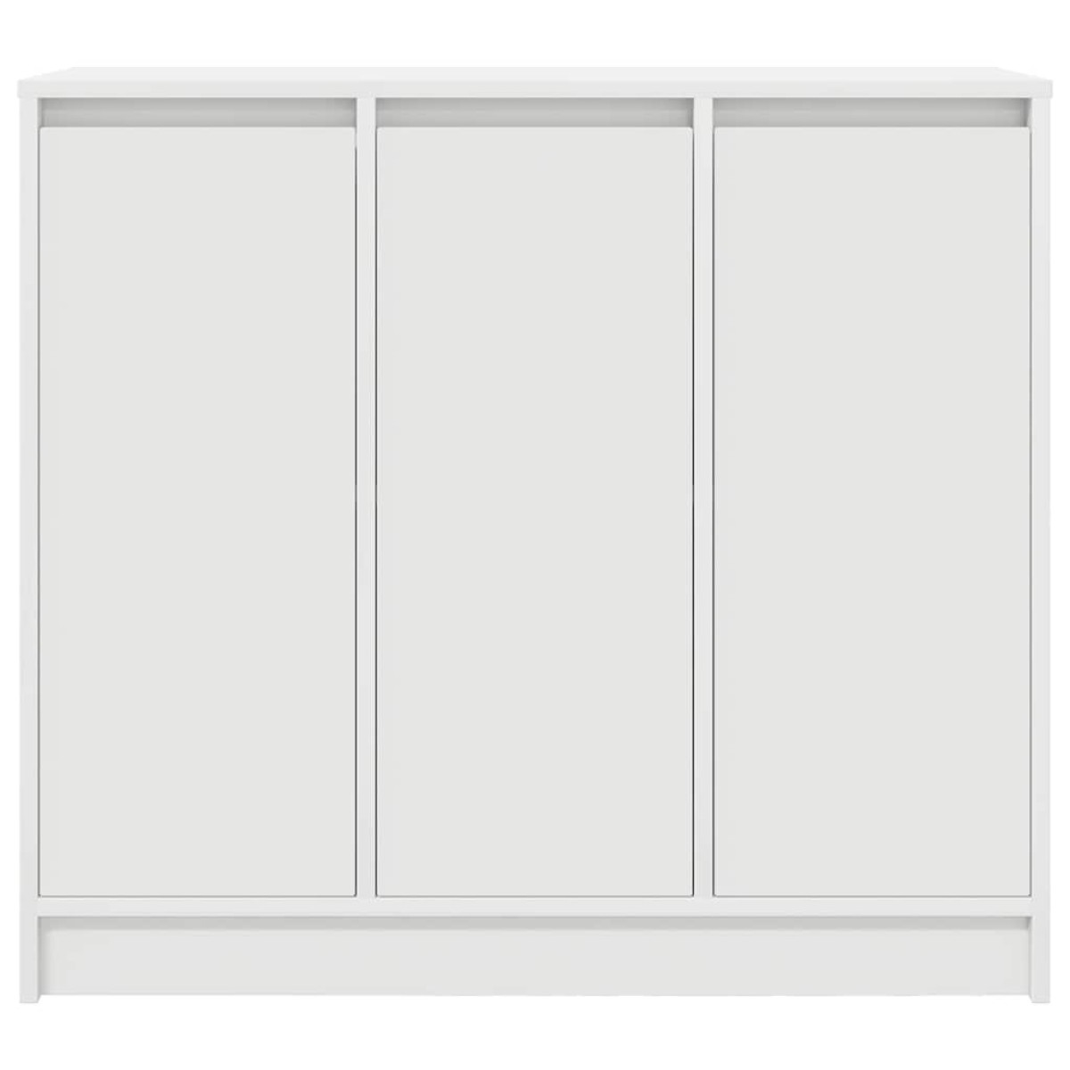 vidaXL Μπουφές Λευκός 85x34x76 εκ. από Επεξεργασμένο Ξύλο