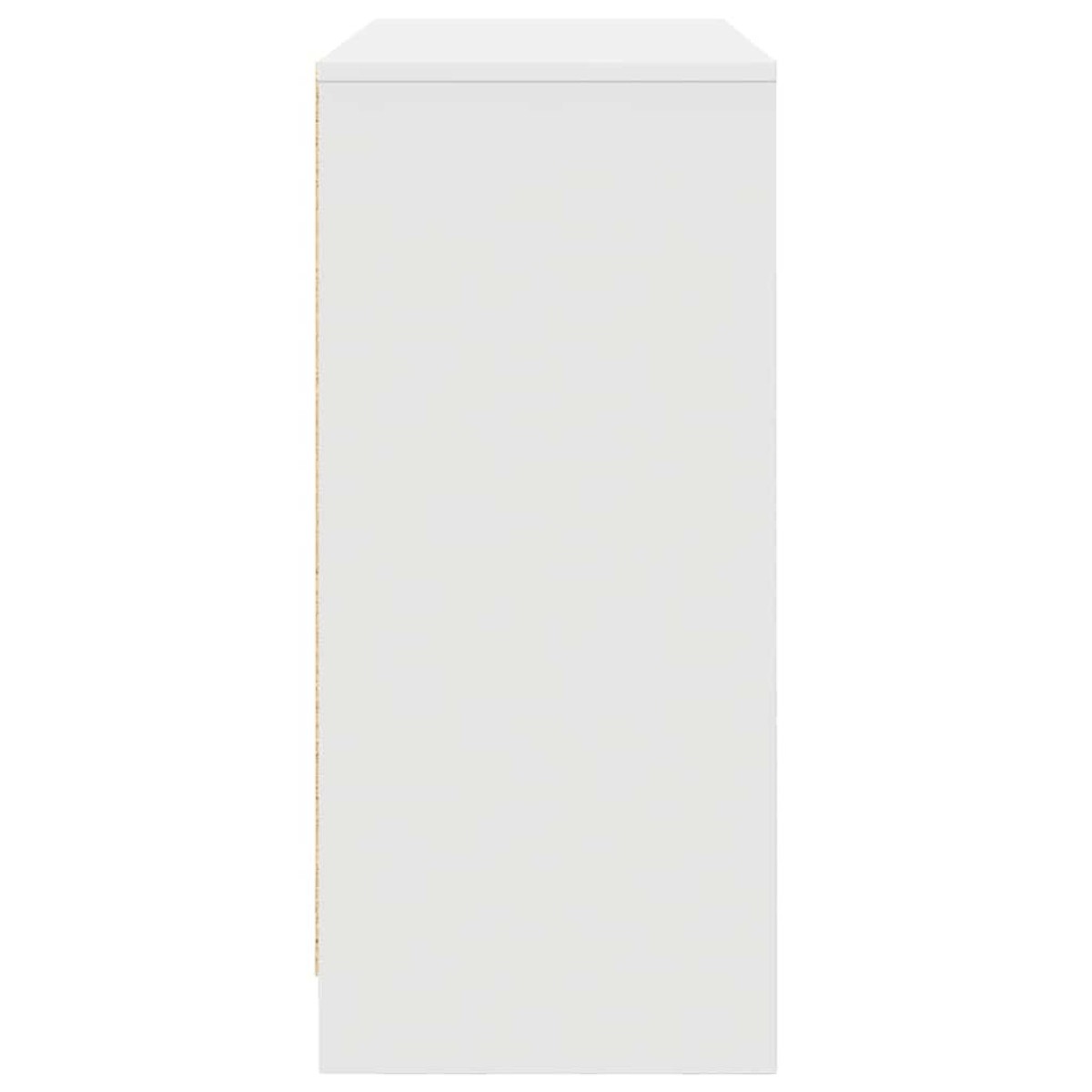 vidaXL Μπουφές Λευκός 85x34x76 εκ. από Επεξεργασμένο Ξύλο