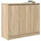 vidaXL Ντουλάπι Sonoma δρυς 85x34x76 εκ. Επεξεργασμένο Ξύλο
