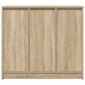 vidaXL Ντουλάπι Sonoma δρυς 85x34x76 εκ. Επεξεργασμένο Ξύλο