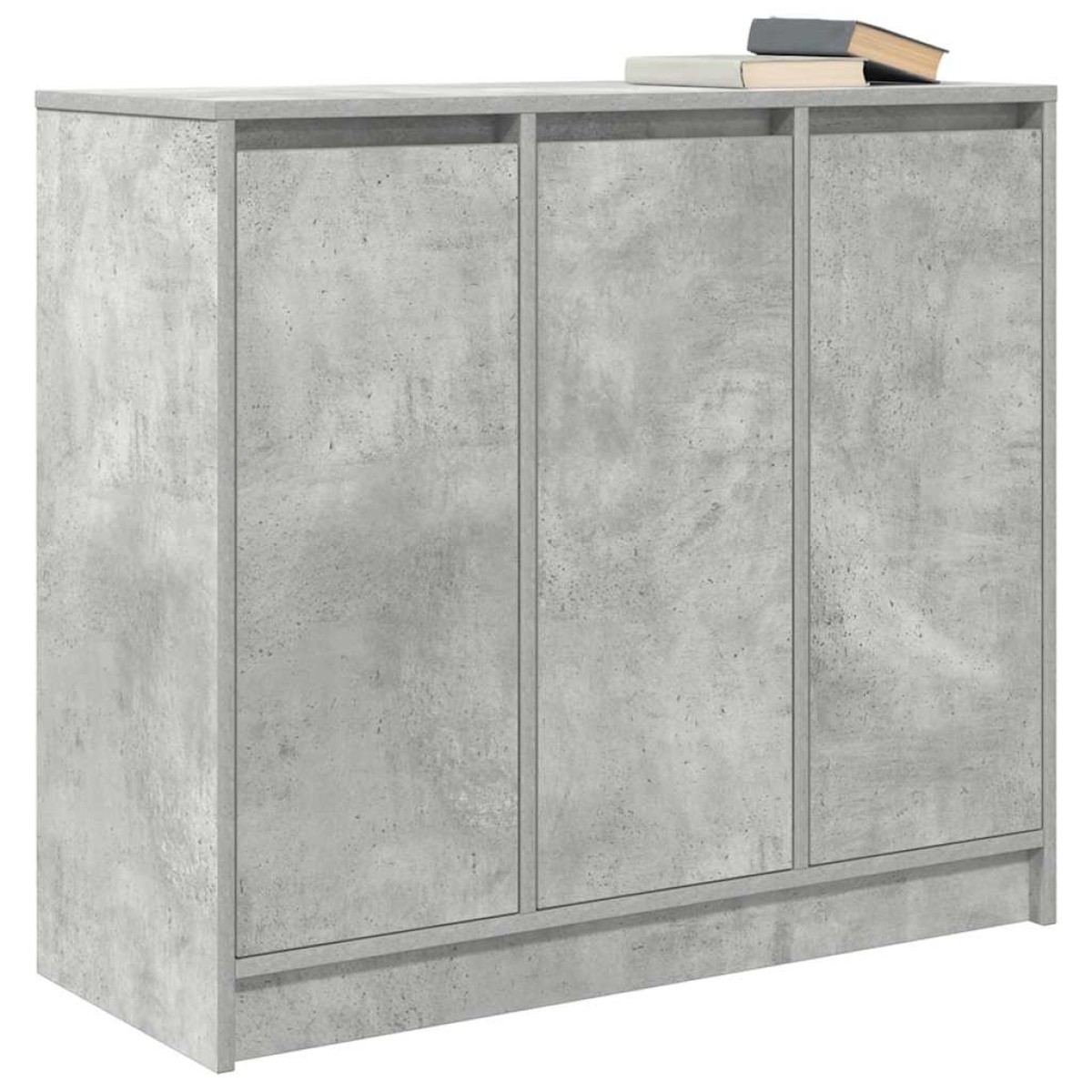 vidaXL Ντουλάπι Γκρι Σκυροδέματος 85x34x76 εκ. Επεξεργασμένο Ξύλο
