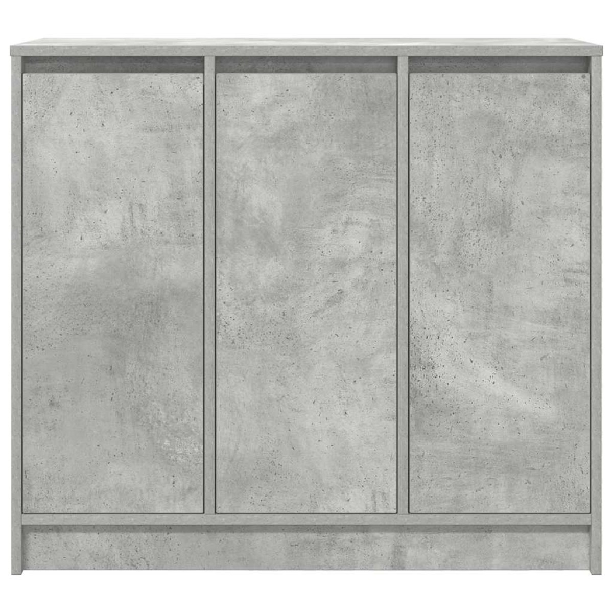 vidaXL Ντουλάπι Γκρι Σκυροδέματος 85x34x76 εκ. Επεξεργασμένο Ξύλο