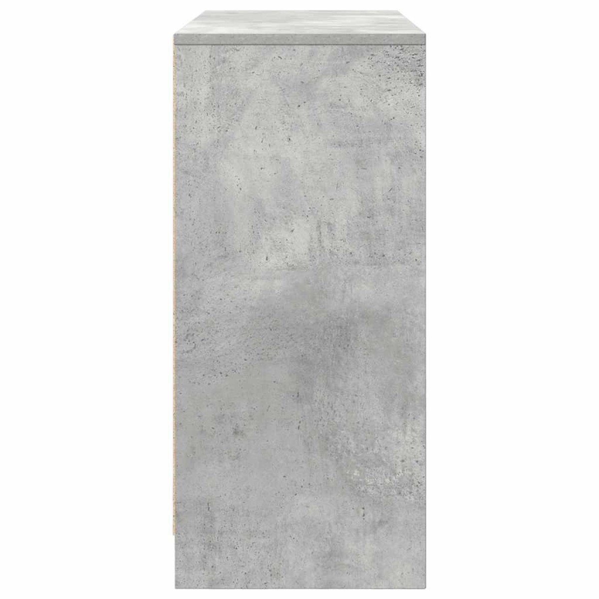 vidaXL Ντουλάπι Γκρι Σκυροδέματος 85x34x76 εκ. Επεξεργασμένο Ξύλο