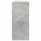 vidaXL Ντουλάπι Γκρι Σκυροδέματος 85x34x76 εκ. Επεξεργασμένο Ξύλο