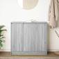 vidaXL Συρταριέρα Γκρι Sonoma 85x34x76 εκ. Ξύλινο μηχανουργικό ξύλο