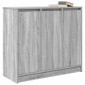 vidaXL Συρταριέρα Γκρι Sonoma 85x34x76 εκ. Ξύλινο μηχανουργικό ξύλο